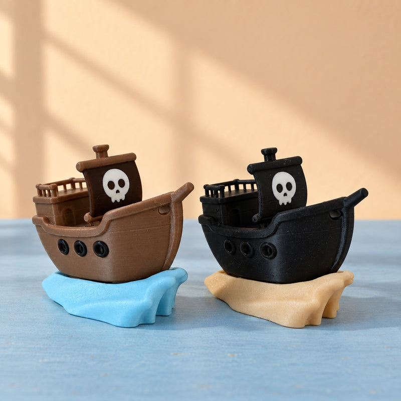 Little Pirate Boat Clickers in its staged photograph.